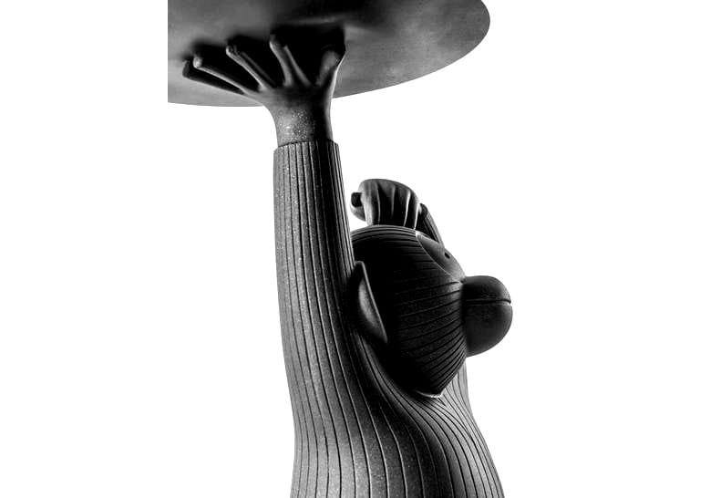 Бетонный круглый низкий журнальный столик BD Barcelona MONKEY ARCH-00134648 - Вид №27