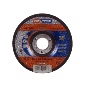 Круг зачистной по бетону Dexter, тип 27, 115x6.4x22.2 мм