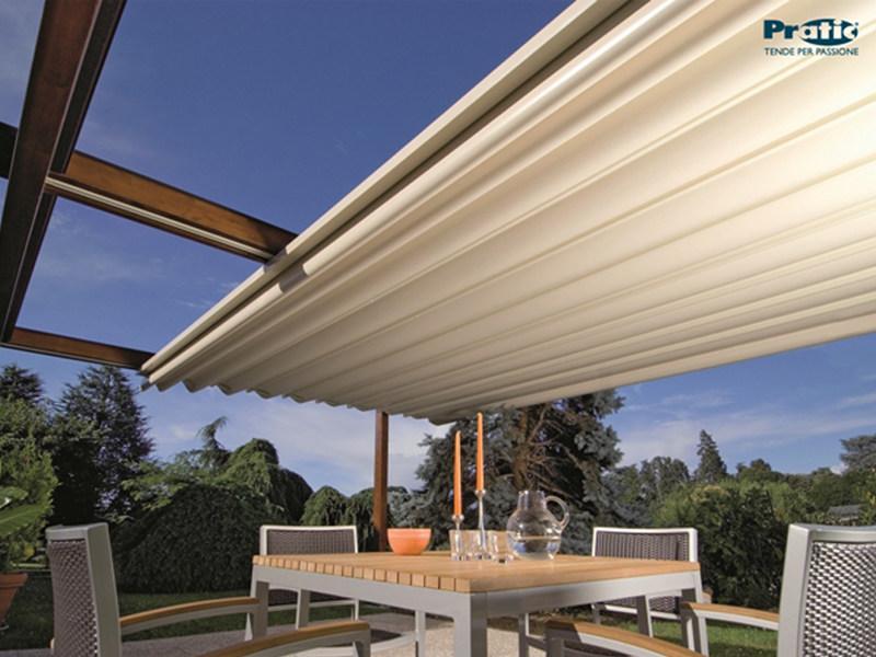 PRATIC F.lli ORIOLI Деревянная пергола с раздвижной крышкой Tecnic sun-id-1351848 - Вид №3