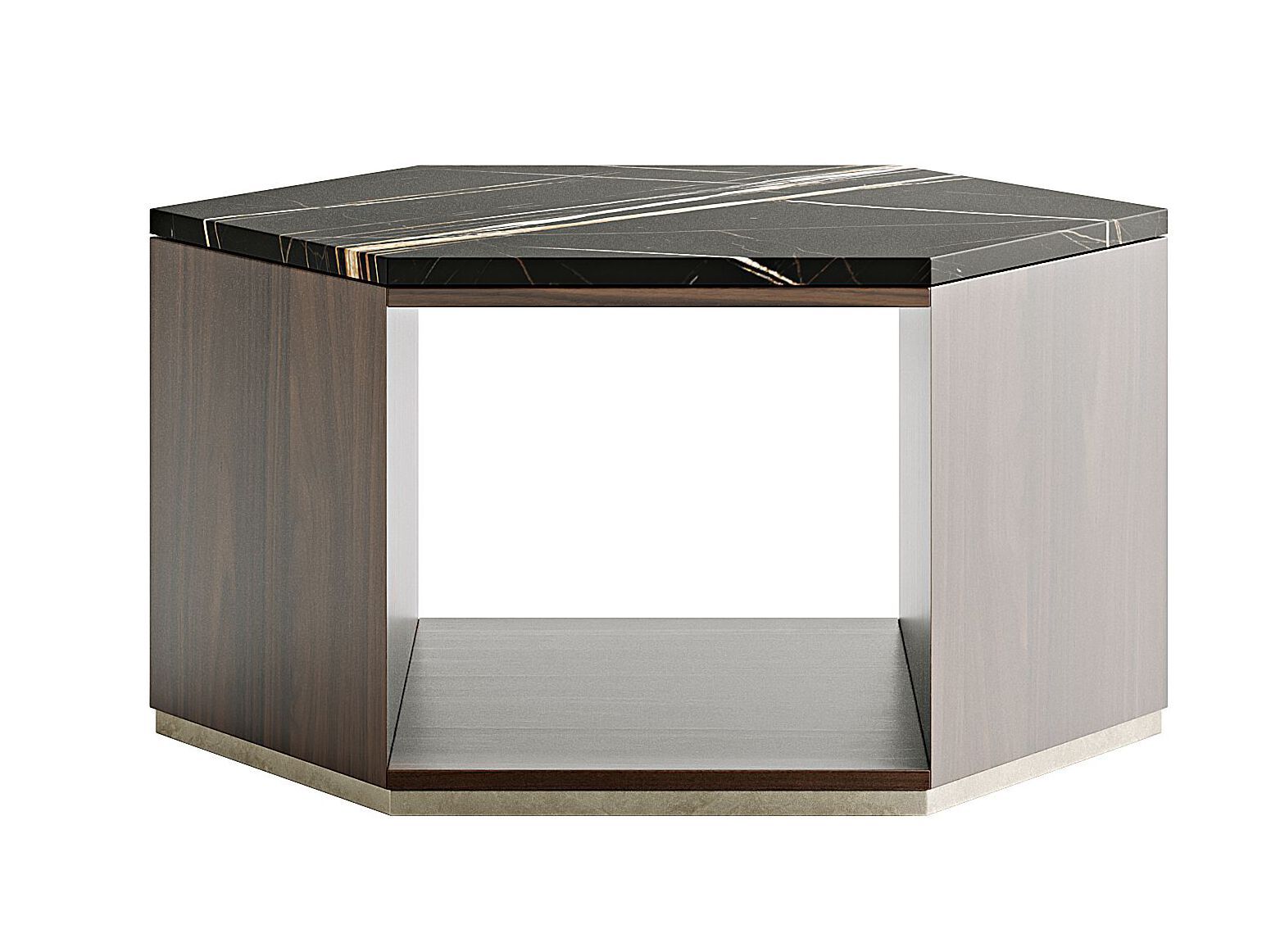 Деревянный журнальный столик с мраморной столешницей Capital Collection DEDALO ARCH-00056592 - Вид №1