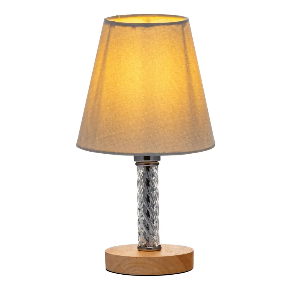 Настольная лампа декоративная Lamplandia Lato Grey цвет серый STLM-2078538 - Вид №2