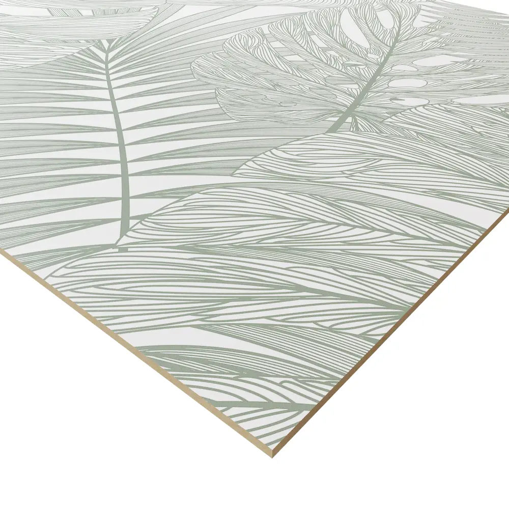 Santreyd Стеновая панель Монстера лайт - стильный декор для влажных помещений 86146089 STLM-0066464