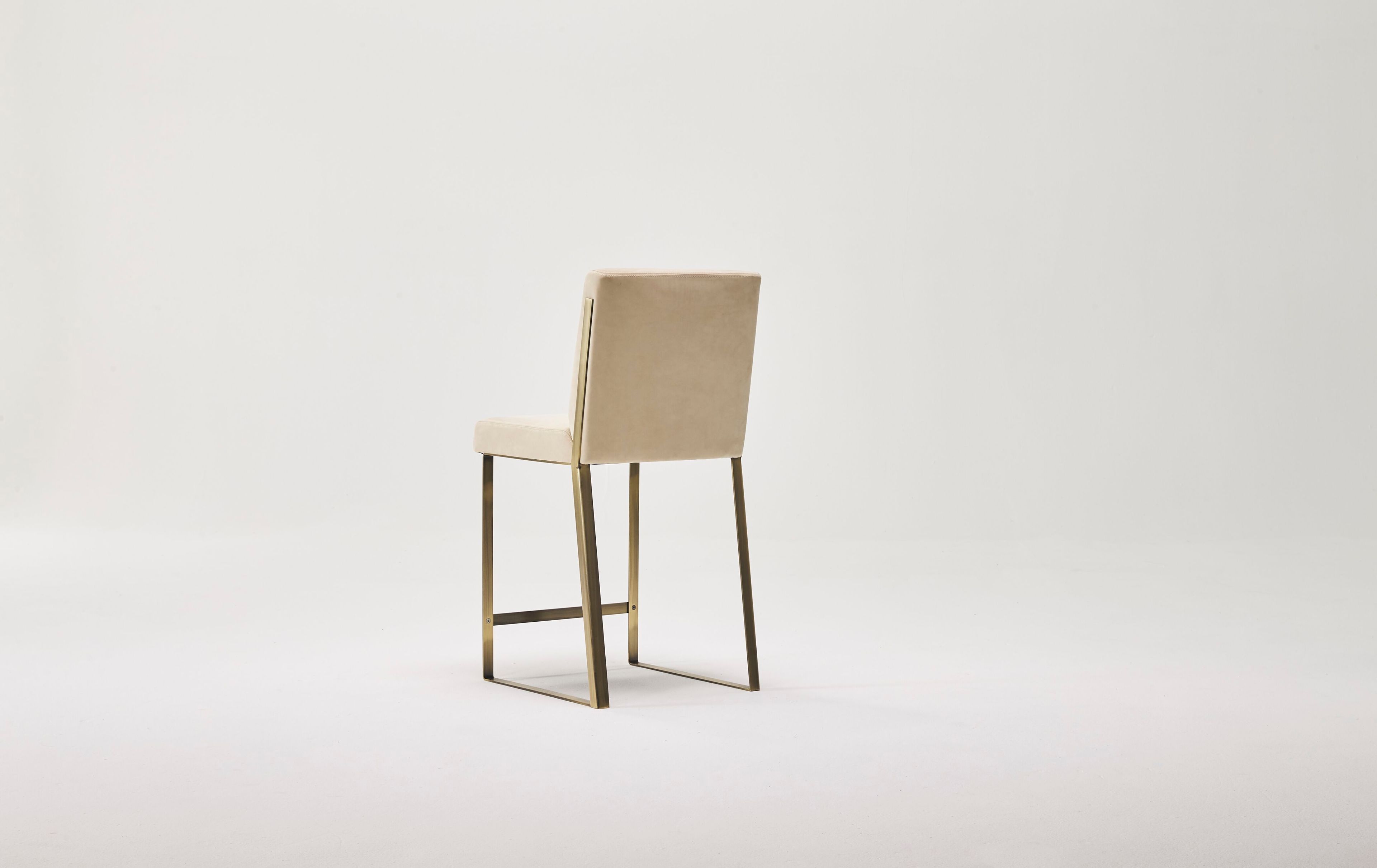 Высокий кожаный стул со спинкой Casa Covre Palio ARCH-00081884 - Вид №4