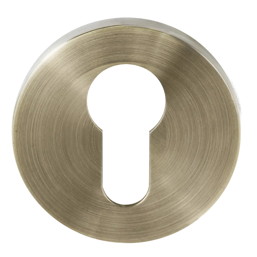 Накладка на замочную скважину KREAFORTA SC-R2 51.6 мм цвет бронза STLM-2097308