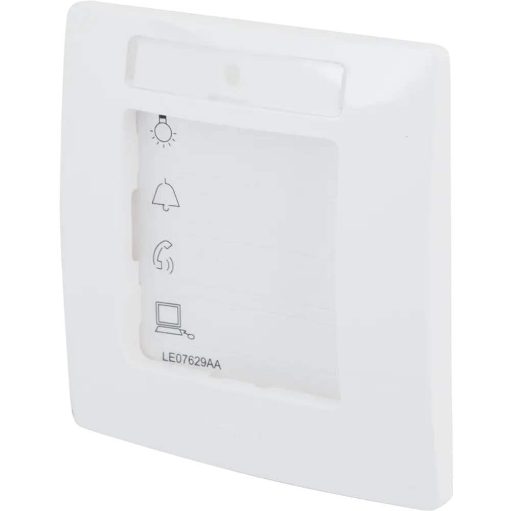 Рамка для розеток и выключателей Legrand Etika 1 пост, цвет белый STLM-2061049 - Вид №1