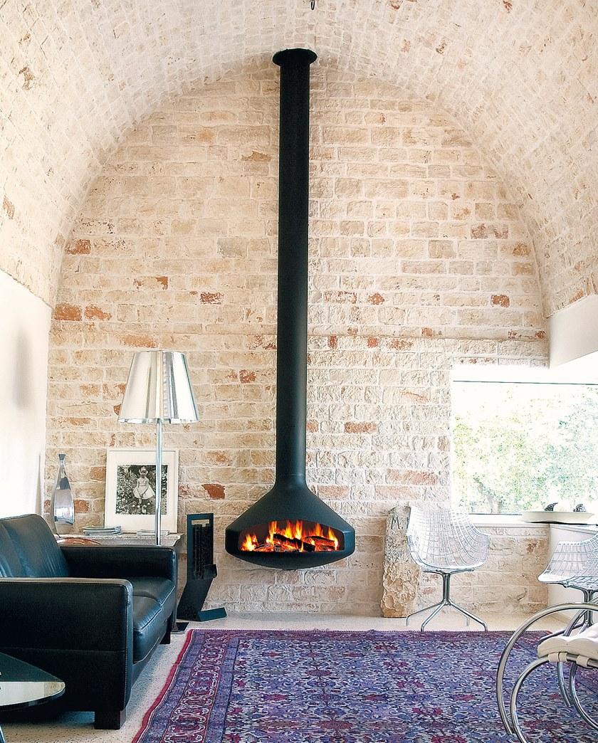 Focus creation Дровяной уличный настенный камин Paxfocus sun-id-1441407 - Вид №2