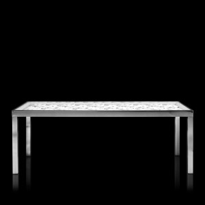 450047,1 ABHIKA СТОЛ БАБОЧКА H79 213X93 WHITE