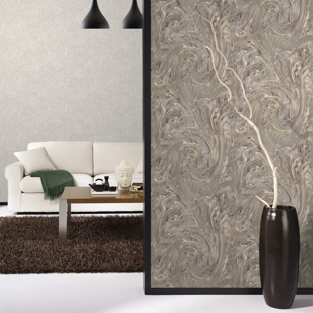 Обои флизелиновые Erismann Mystery коричневые 1.06 м 60143-07 STLM-2179261 - Вид №3