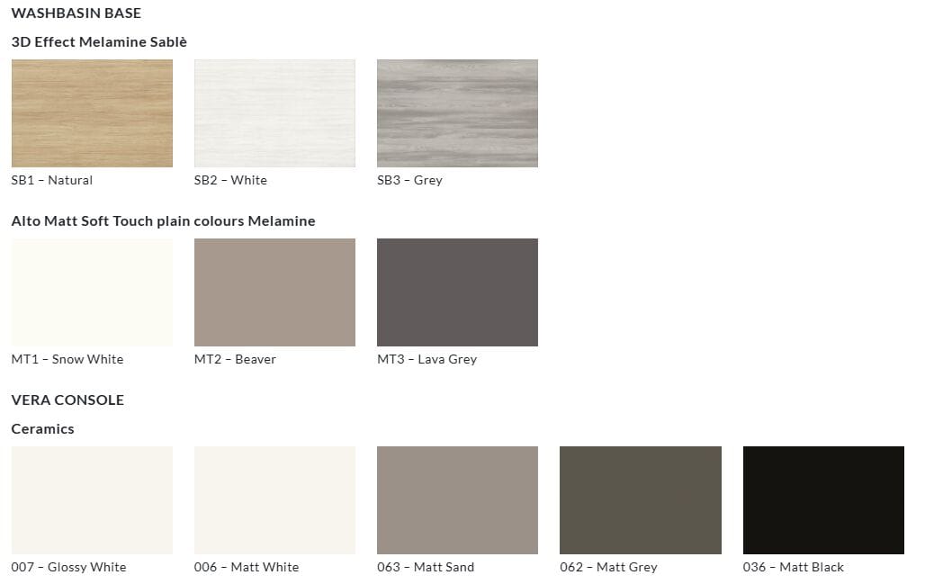 Подвесной шкаф для умывальника с настенным креплением Gruppo Geromin Vera Plus ARCH-00045743 - Вид №2