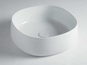 Керамическая столешница квадратная раковина