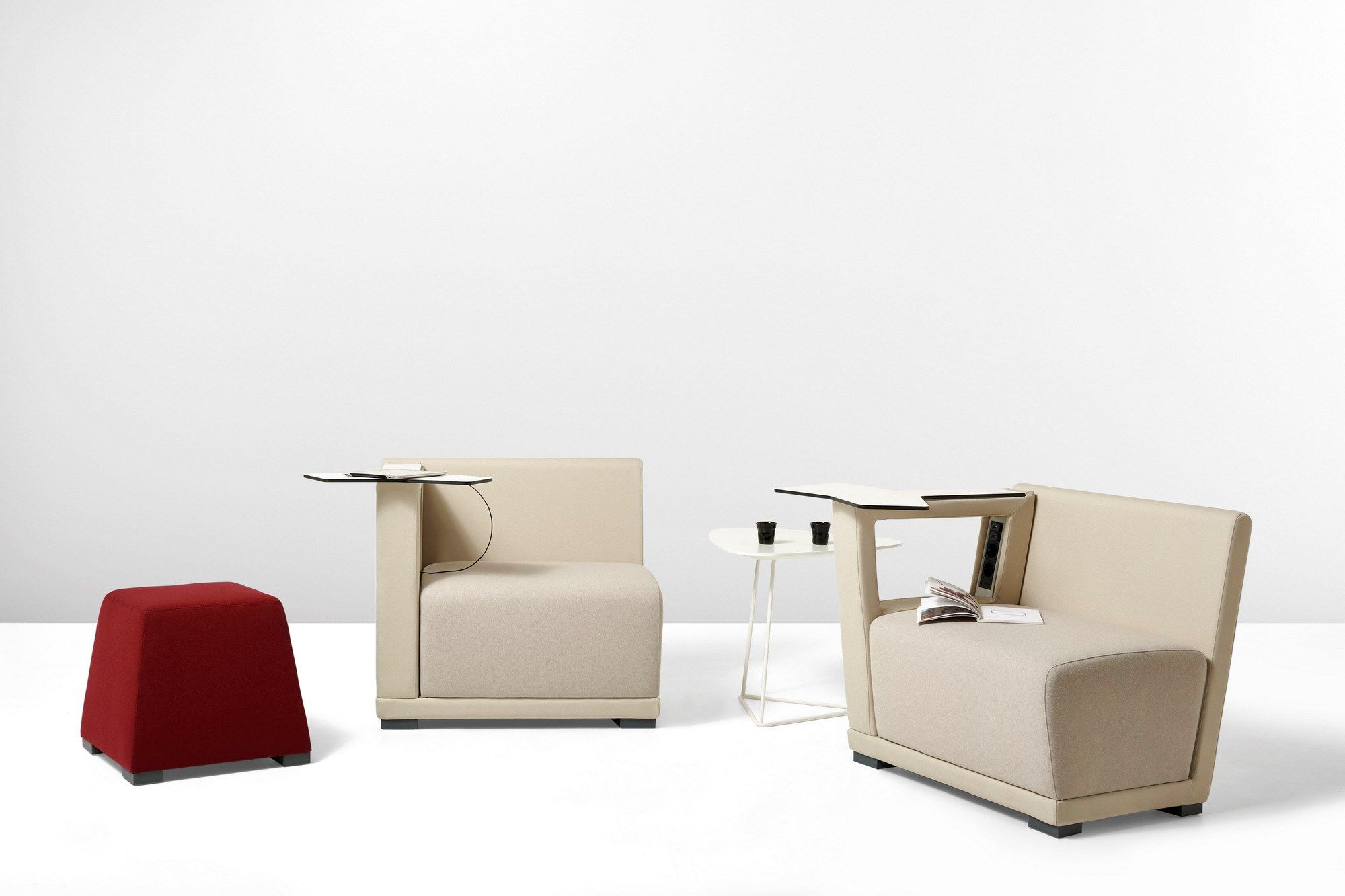 Тканевое кресло для контракта Diemme Circuit ARCH-00088665 - Вид №1