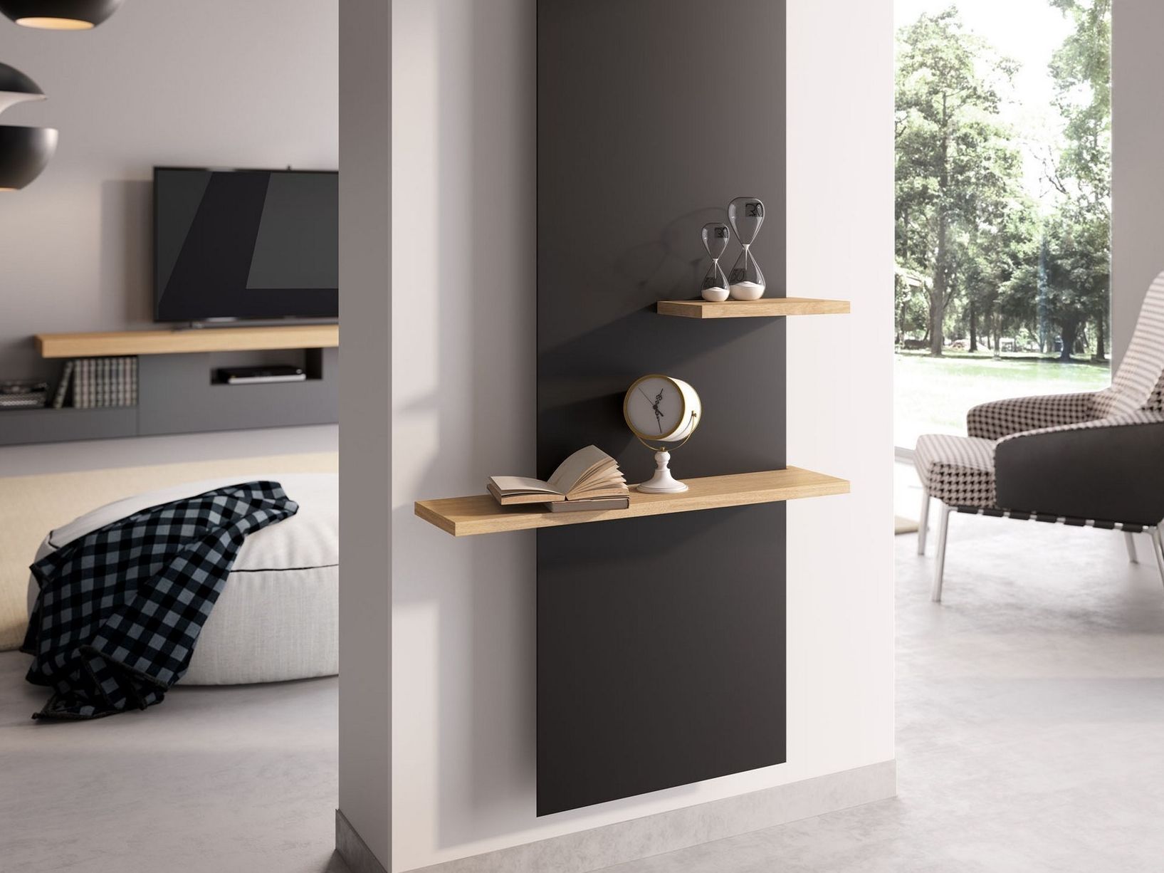 Полка для ванной комнаты с полотенцесушителем Cordivari Design Neo Design ARCH-00004816