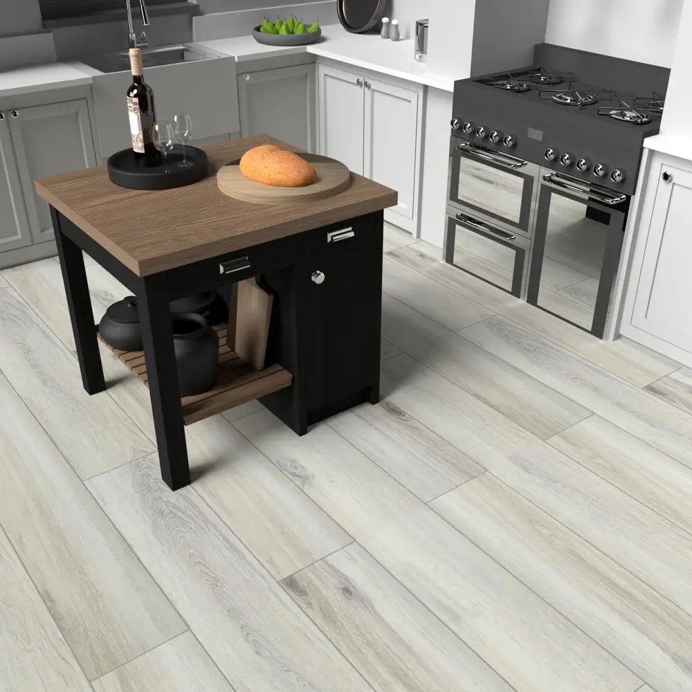 ATRIUM SPC плитка «Дуб Флай» - серебристая фактура дерева для пола 85088411 STLM-0058527 - Вид №8