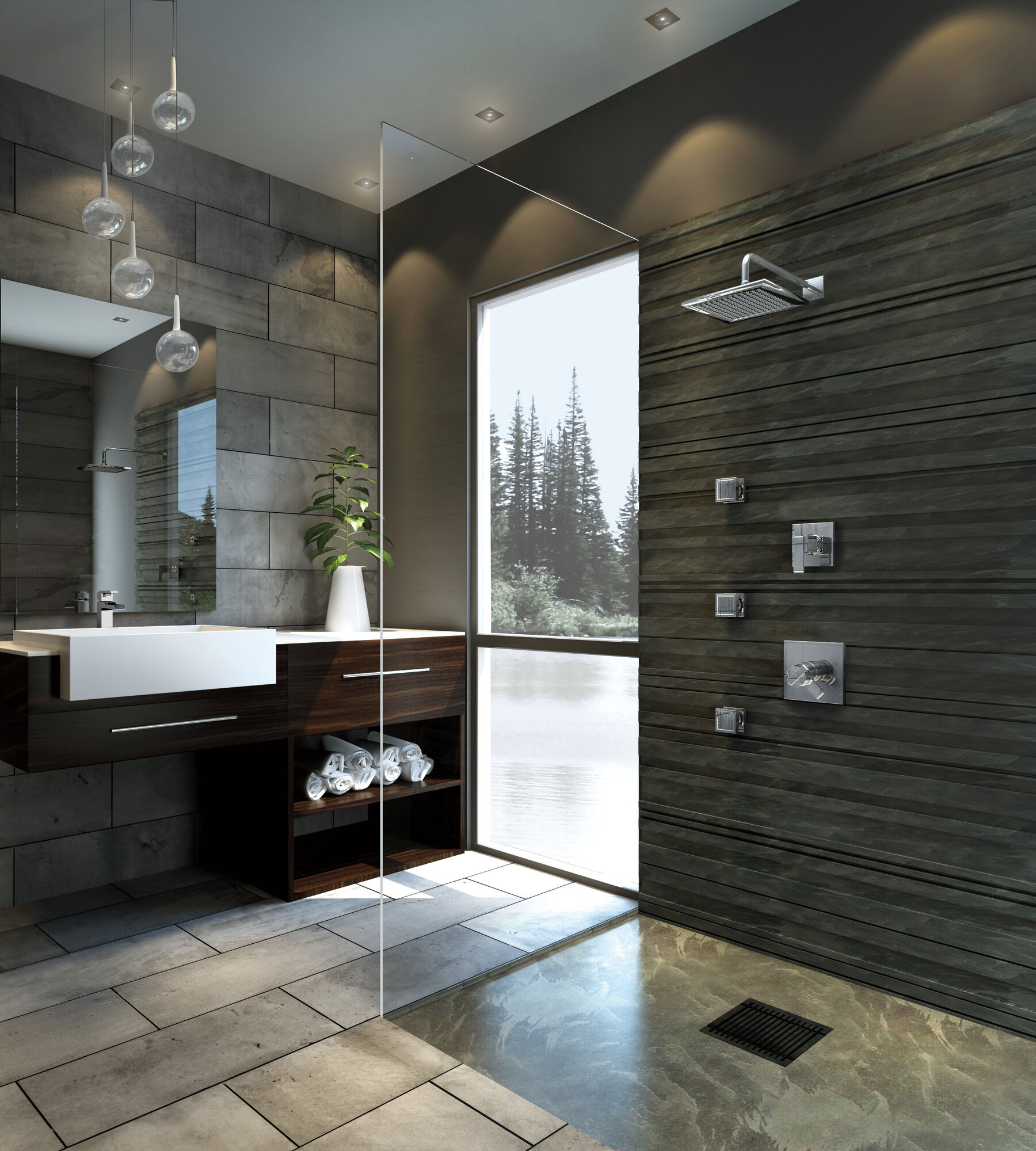 50150-BL Спрей для тела для поверхностного монтажа Delta Faucet Delta Матовый черный - Вид №4