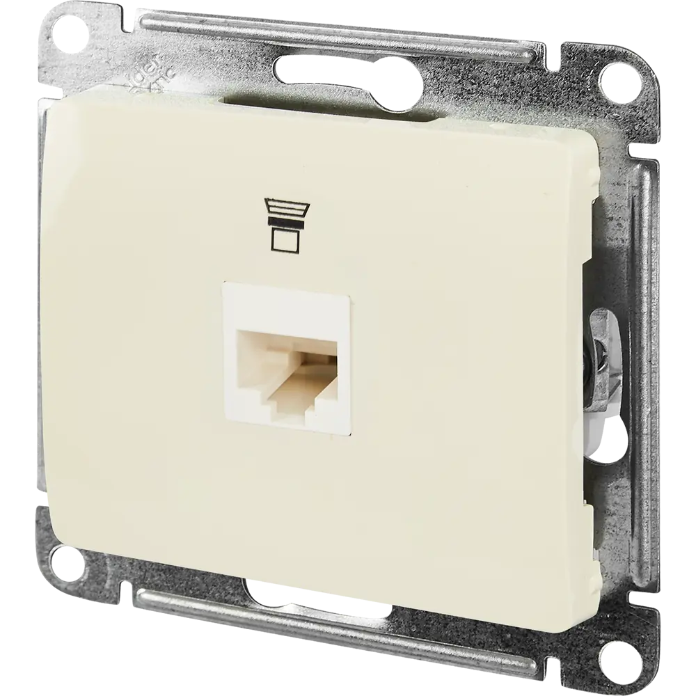 Сетевая розетка Schneider Electric Glossa RJ45 для интернет-подключения 86710193 STLM-0070808 - Вид №1