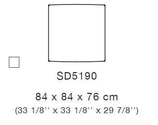 Съемный модульный диван из ткани Magis Костюм ARCH-00037858 - Вид №23