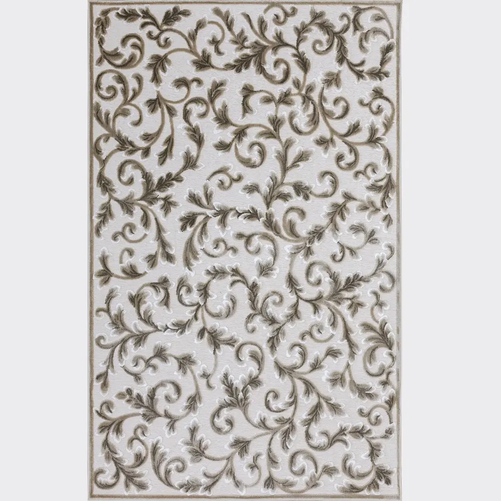 Ковер Роялтафт Шенилл 150x230 см полипропилен 81710_88 цвет бежевый STLM-2022036