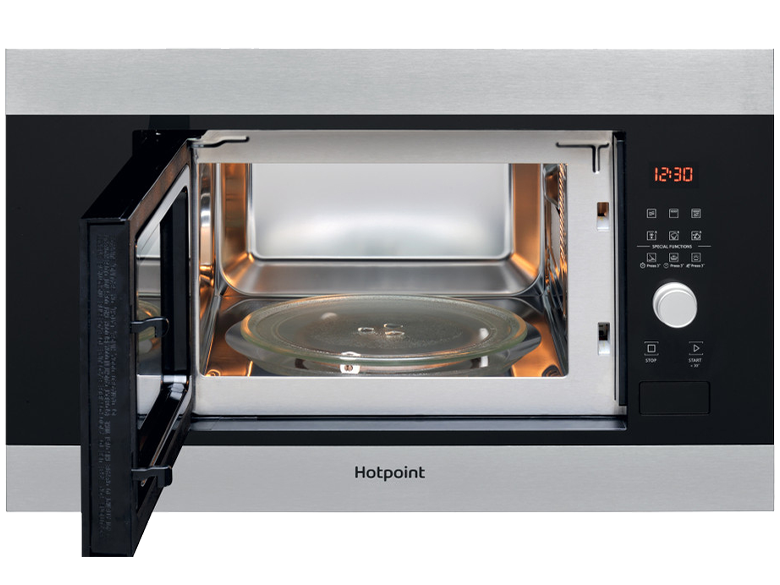 9136624 Встраиваемая микроволновая печь Hotpoint MF20G IX HA серебристый STDN-0044655 - Вид №1