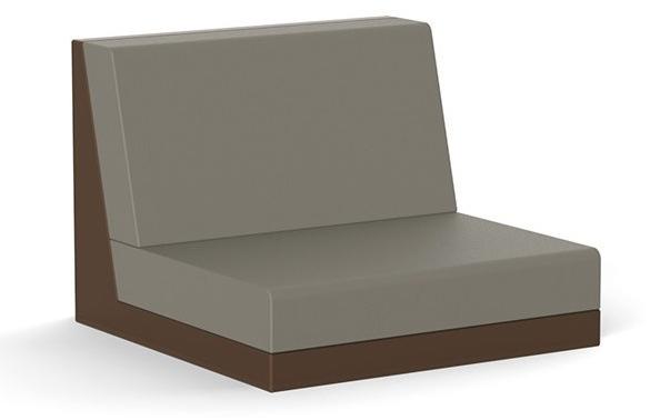 VONDOM Модульное садовое кресло из виниловой ткани Pixel sun-id-1451434 - Вид №1