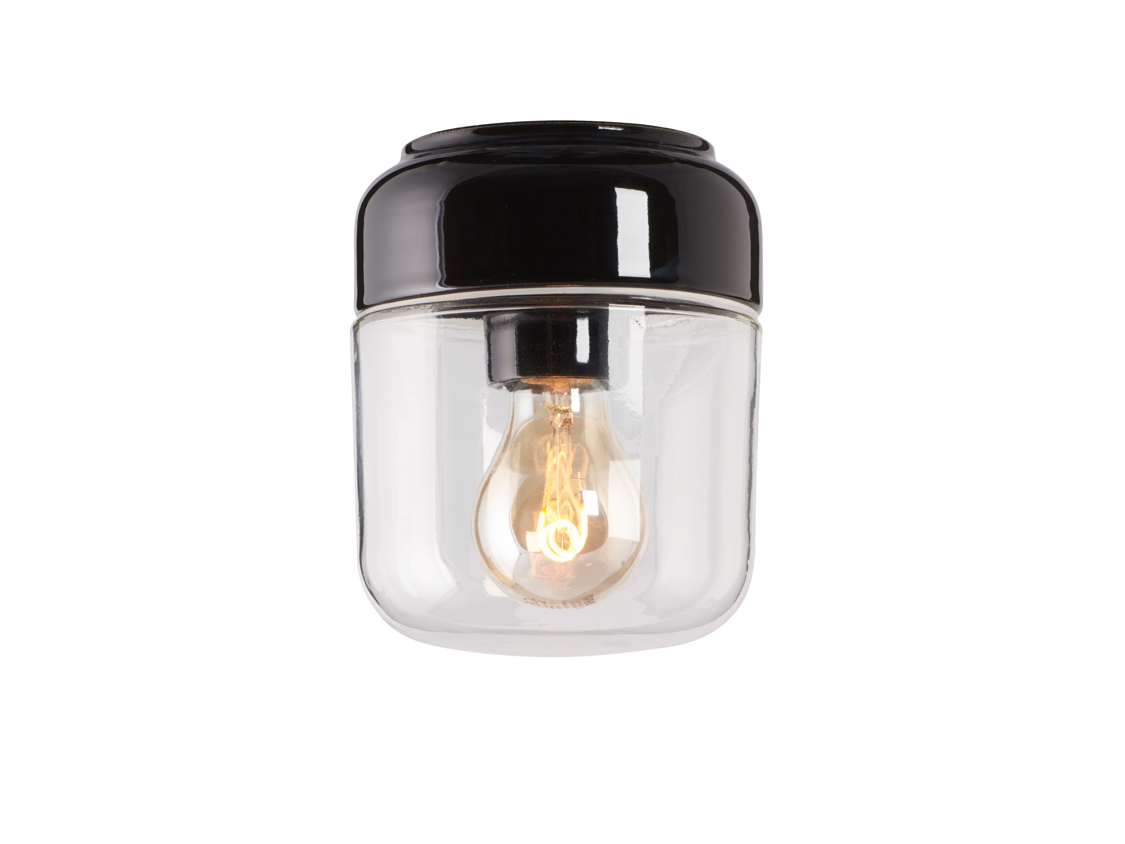 Настенный светильник / потолочный светильник из стекла и фарфора Ifö Electric Ohm ARCH-00118813 - Вид №1