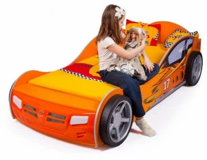 Кровать машина ABC-KING Champion (190*90) Оранж