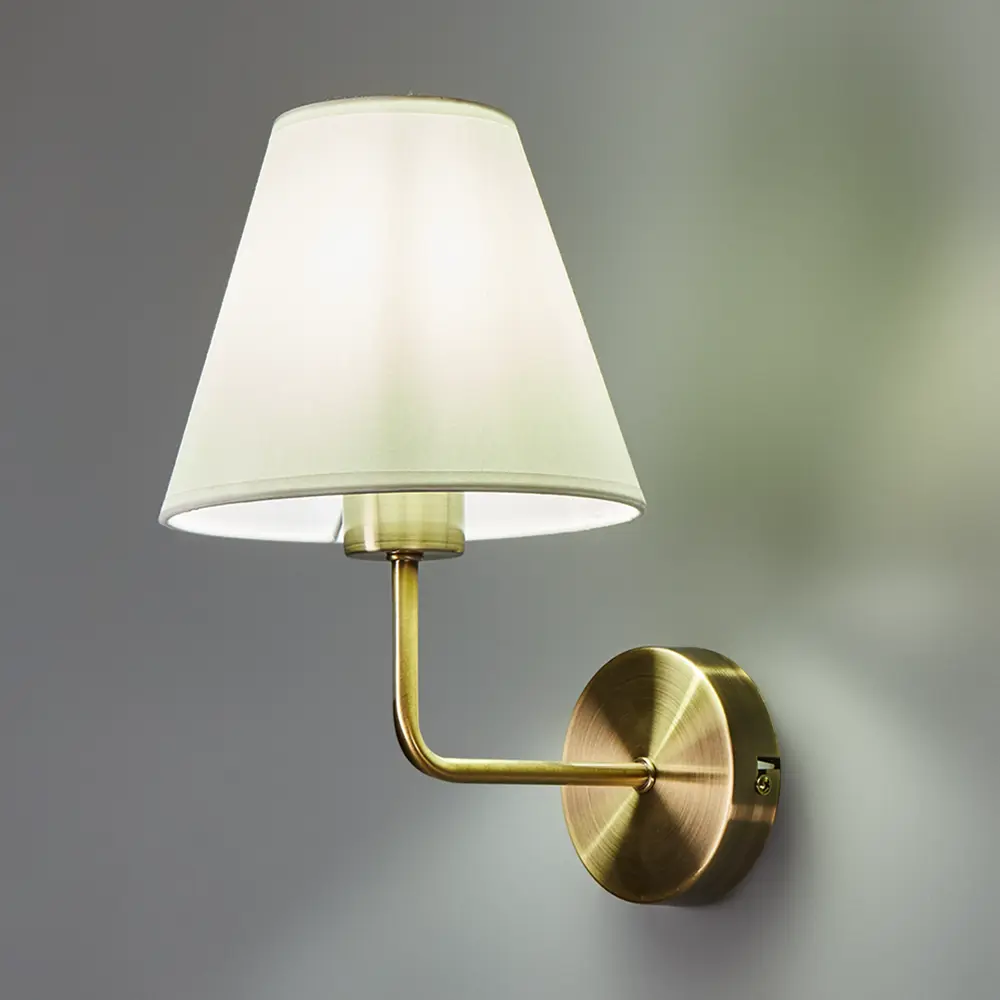 Бра Arte lamp Elba E27 1x60 бронза STLM-2145340 - Вид №1