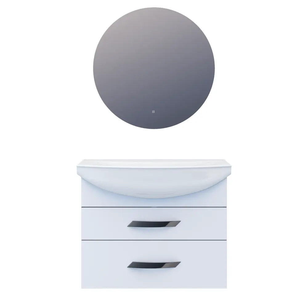 Тумба под раковину Vigo Moss подвесная 75 см, цвет белый STLM-2071506 - Вид №6