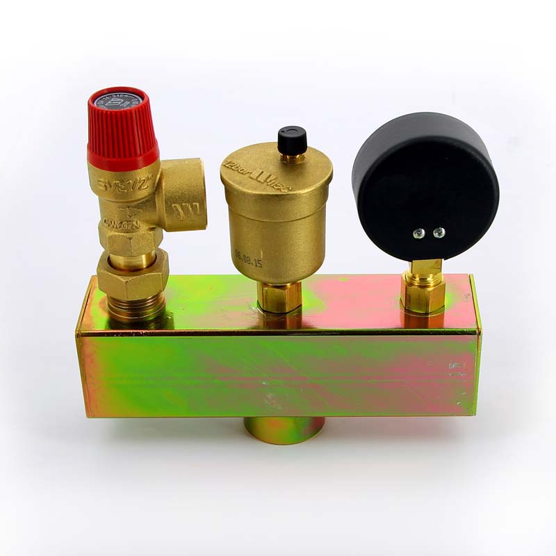 Группа безопасности котла WATTS KSG 30 ISO 3 бар 50 кВт с теплоизоляцией сталь 10005227 - Вид №1