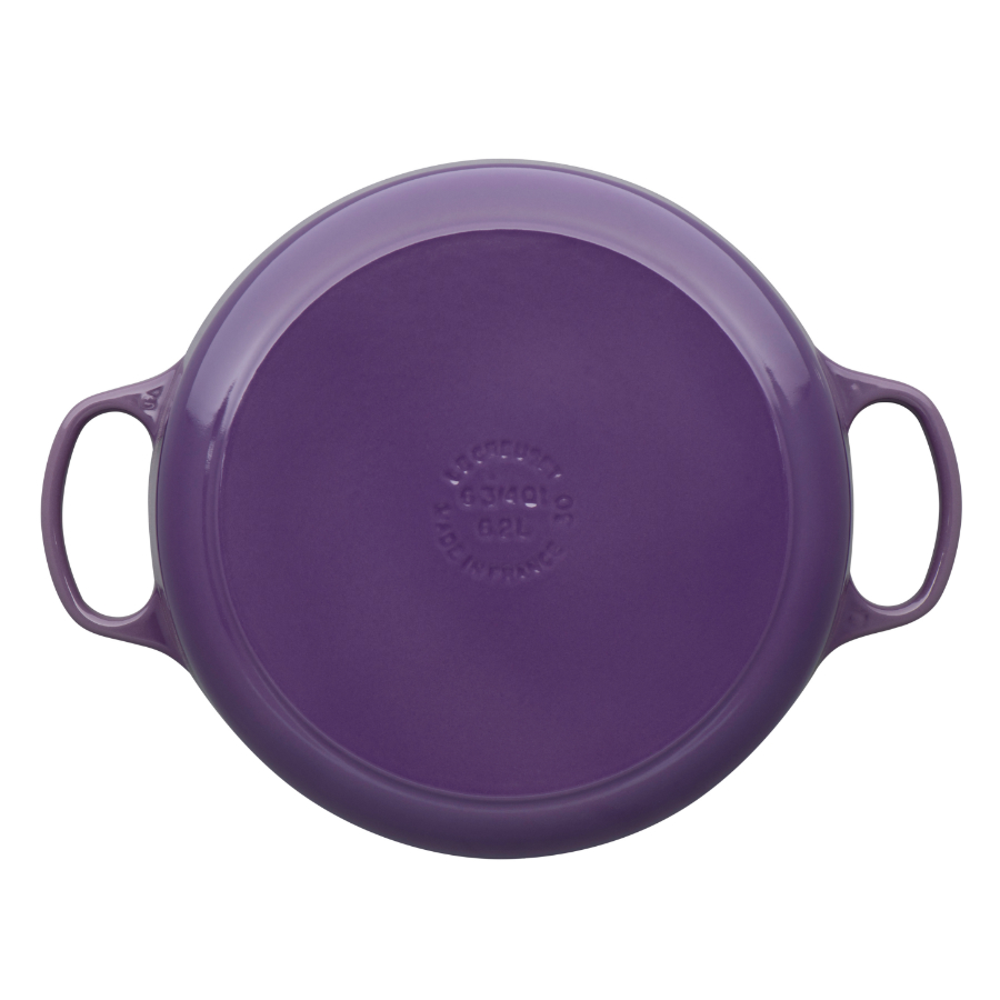 Кастрюля чугунная Le Creuset, Ø24 см, фиолетовая 21177247222430 - Вид №13
