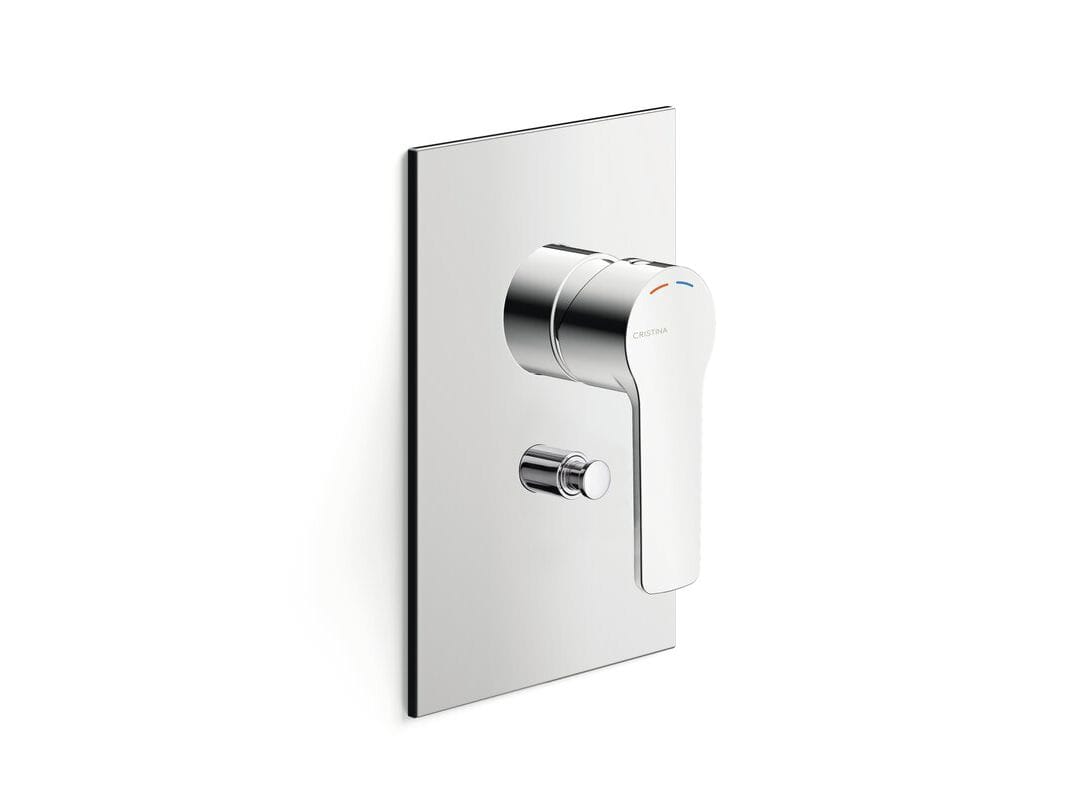 Однорычажный смеситель для душа с переключателем CRISTINA Rubinetterie Prime ARCH-00032049 - Вид №1
