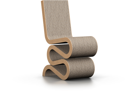 VITRA Боковое кресло Wiggle Frank Gehry, 1972 Vitraglobal sun-id-1986469