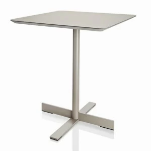 ALMA DESIGN Квадратный стальной стол с основанием 4 звезды People