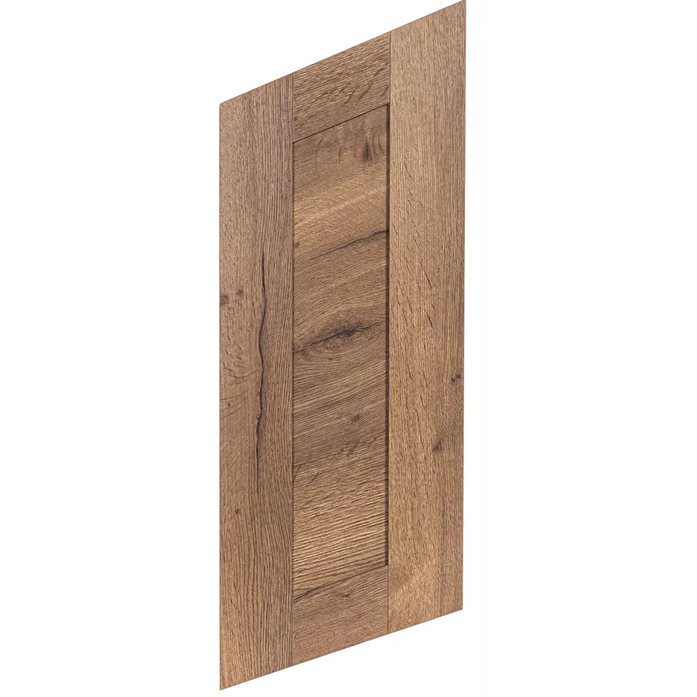 Фасад кухонного шкафа Рошаль 29.7x76.5 см KONSENSA ЛДСП цвет темное дерево STLM-2001403 - Вид №1