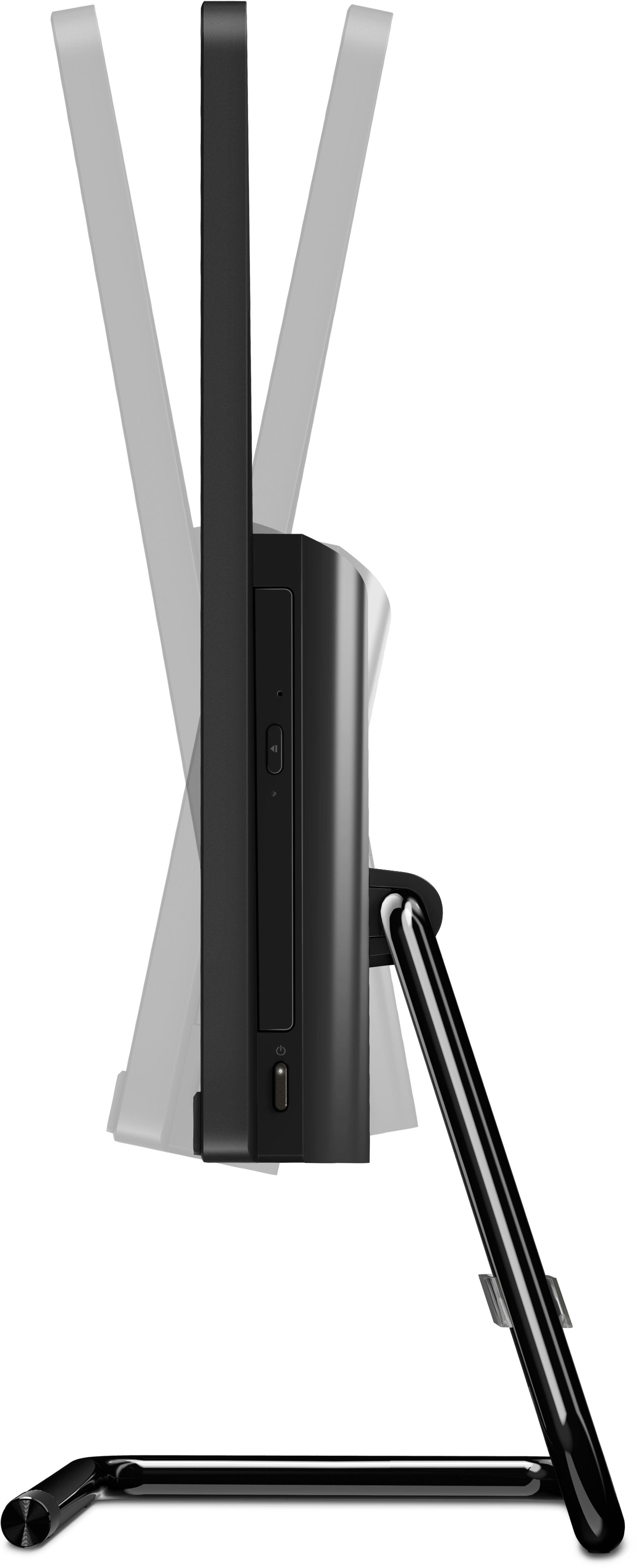 F0EW002CRK ideacentre aio 3 24are05 23.8"(1920x1080)/amd ryzen 3 4300u(2.7ghz)/4096mb/256ssdgb/dvdrw/int:amd radeon/bt/wifi/war 1y/6kg/black/w10 + keyboard, mouse usb Lenovo Santreyd  - Вид №12