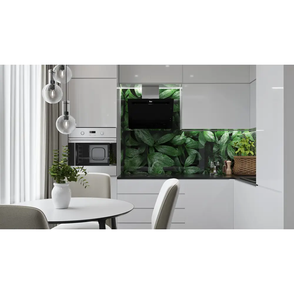 Стеновая панель Botanical Gar 300x0.4x60 см алюминий цвет зеленый 89199583 STLM-2079049 ALUMOART  - Вид №2