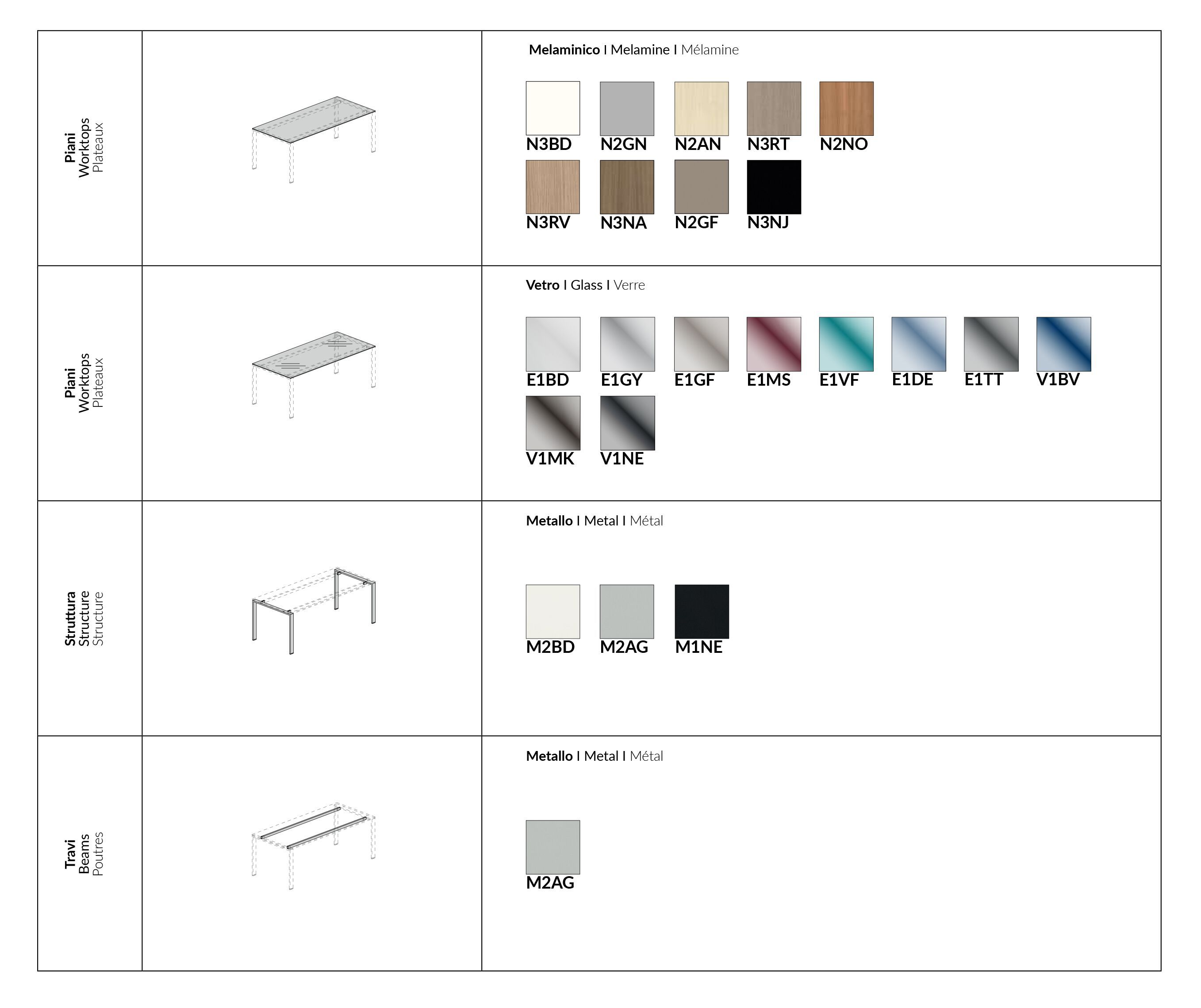 Стол / Стол для совещаний со стеклянной столешницей About Office Funny ARCH-00113802 - Вид №3