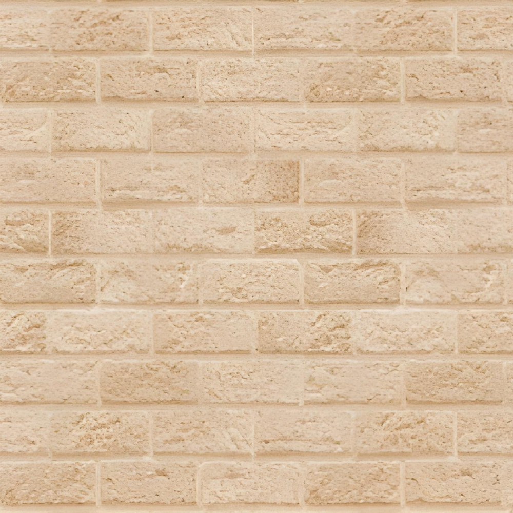 Кухонный фартук АБС Кирпич крем-брюле (600*3000*1,5мм) Stella Standart STSR-968