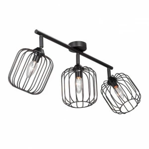 Спот потолочный на 3 лампы черный Vitaluce V4298-1/3PL VITALUCE  00-3924415 Черный