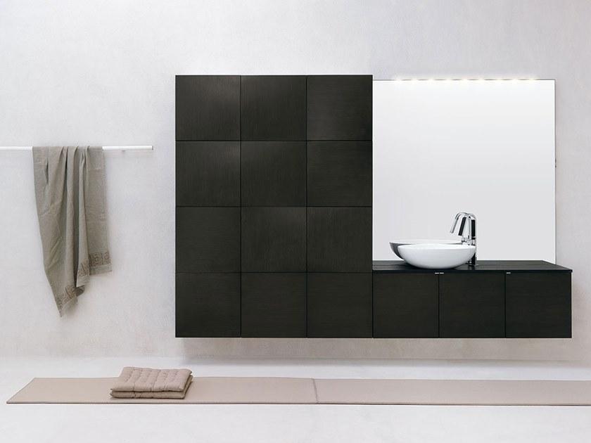 Archeda Тумба под умывальник из дерева подвесная одинарная Bombo sun-id-1459011 - Вид №3