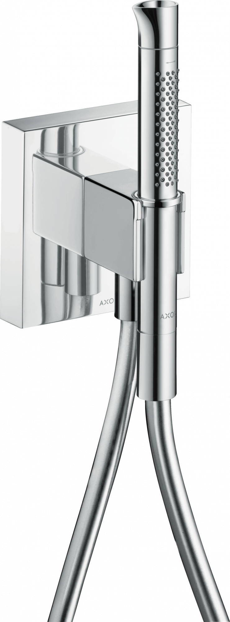 12232000 Портер 120/120 с ручным душем 2jet и душевым шлангом AXOR STARCK ORGANIC