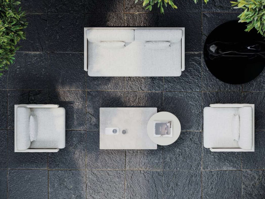 Алюминиевый низкий садовый столик SNOC Éclat ARCH-00016123 - Вид №5