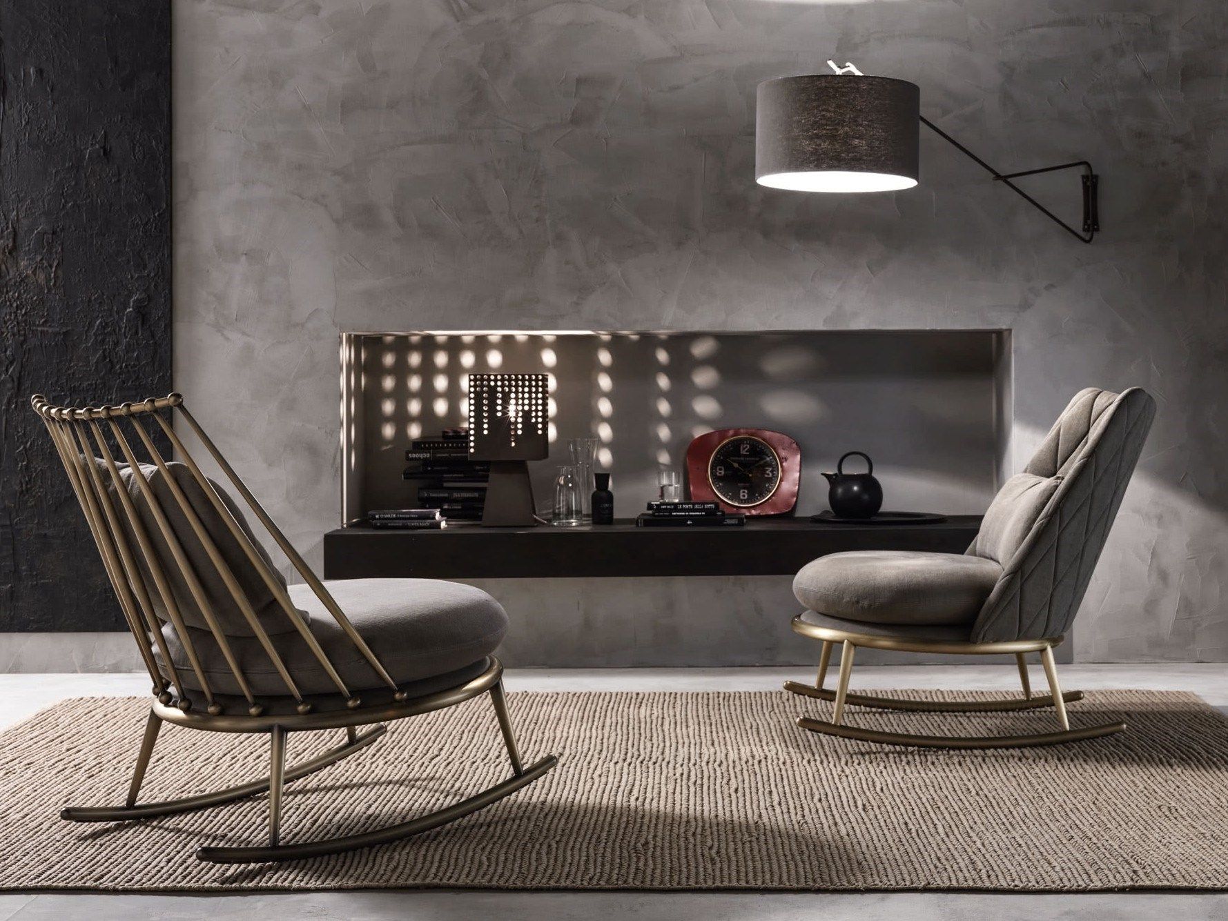 Металлическое кресло-качалка Cantori ARCH-00072991 - Вид №2