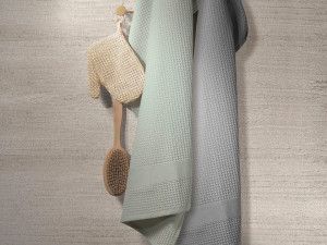 Вата сотовая ванна полотенце