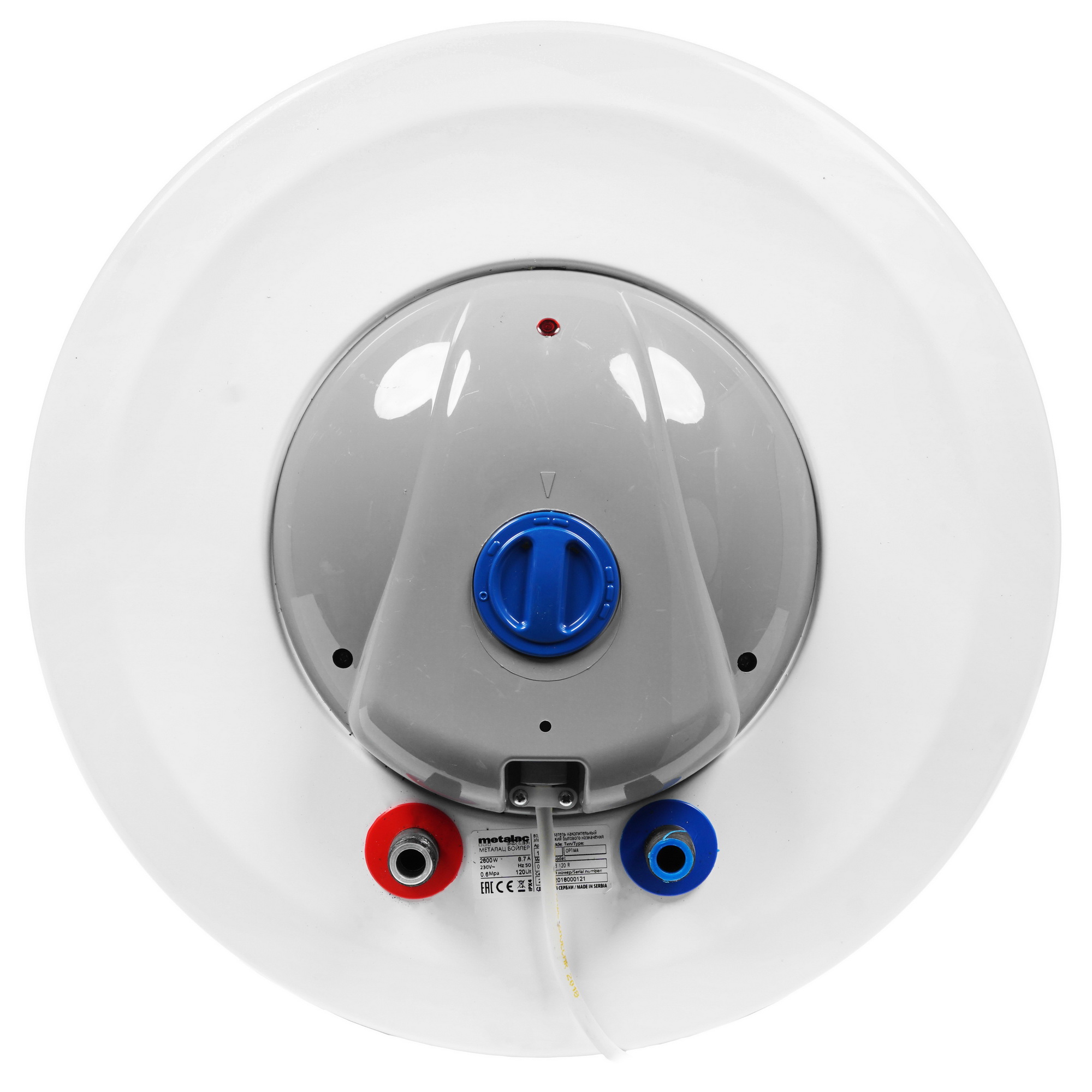 1202287 Водонагреватель электрический Metalac ОPTIMA MB 120 R STDN-0055616 - Вид №3