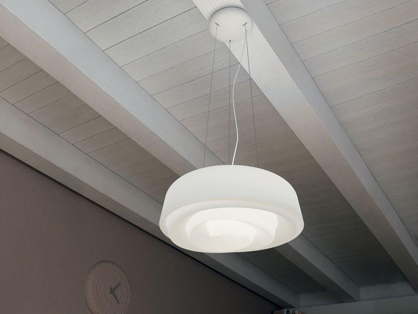 Linea Light Group Светодиодный подвесной светильник из полиэтилена Rose sun-id-1388321 - Вид №1