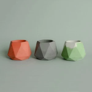 Подсвечник из бетона серый Eco "Линту" ЭКОЧЕЛОВЕКИ  300627 Серый