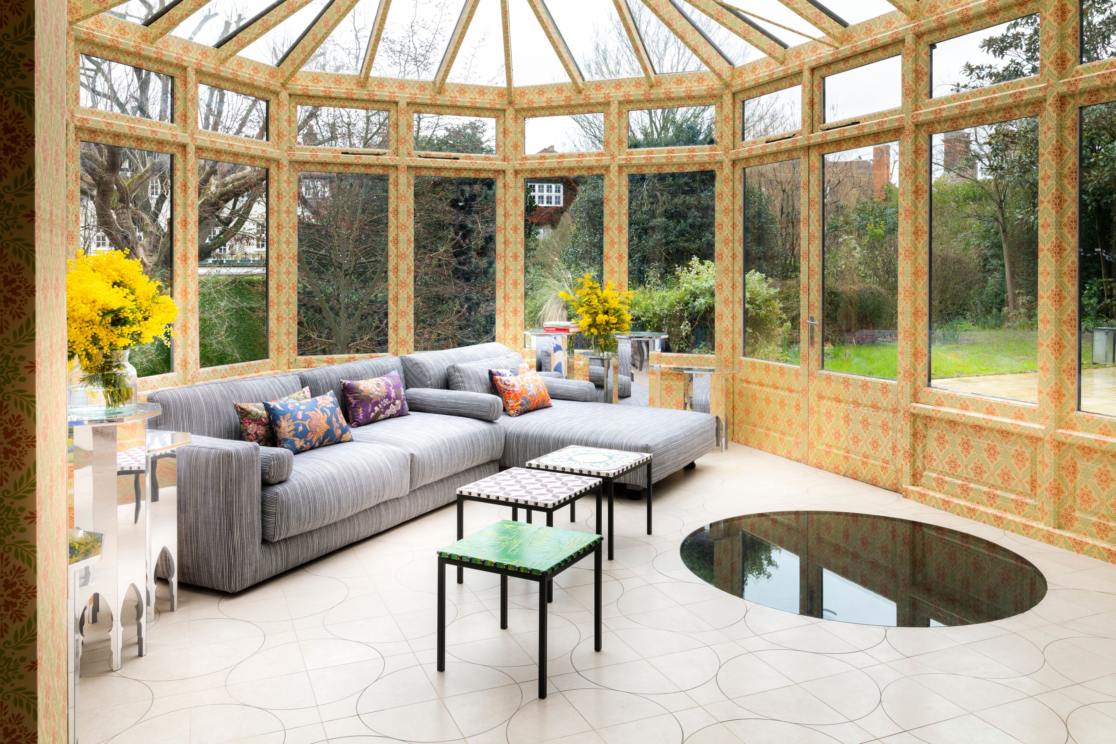 Тканевый диван с полуостровом MOROSO Salon Nana ARCH-00014690 - Вид №2