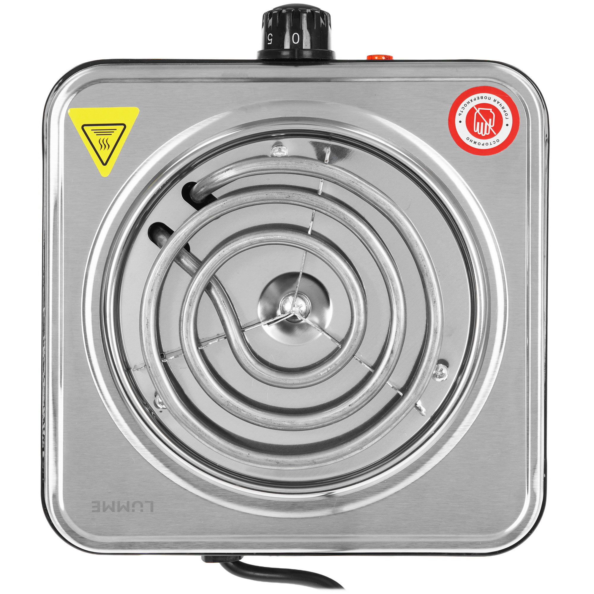 9148468 Плита компактная электрическая LUMME LU-HP3707A черный STDN-0071276