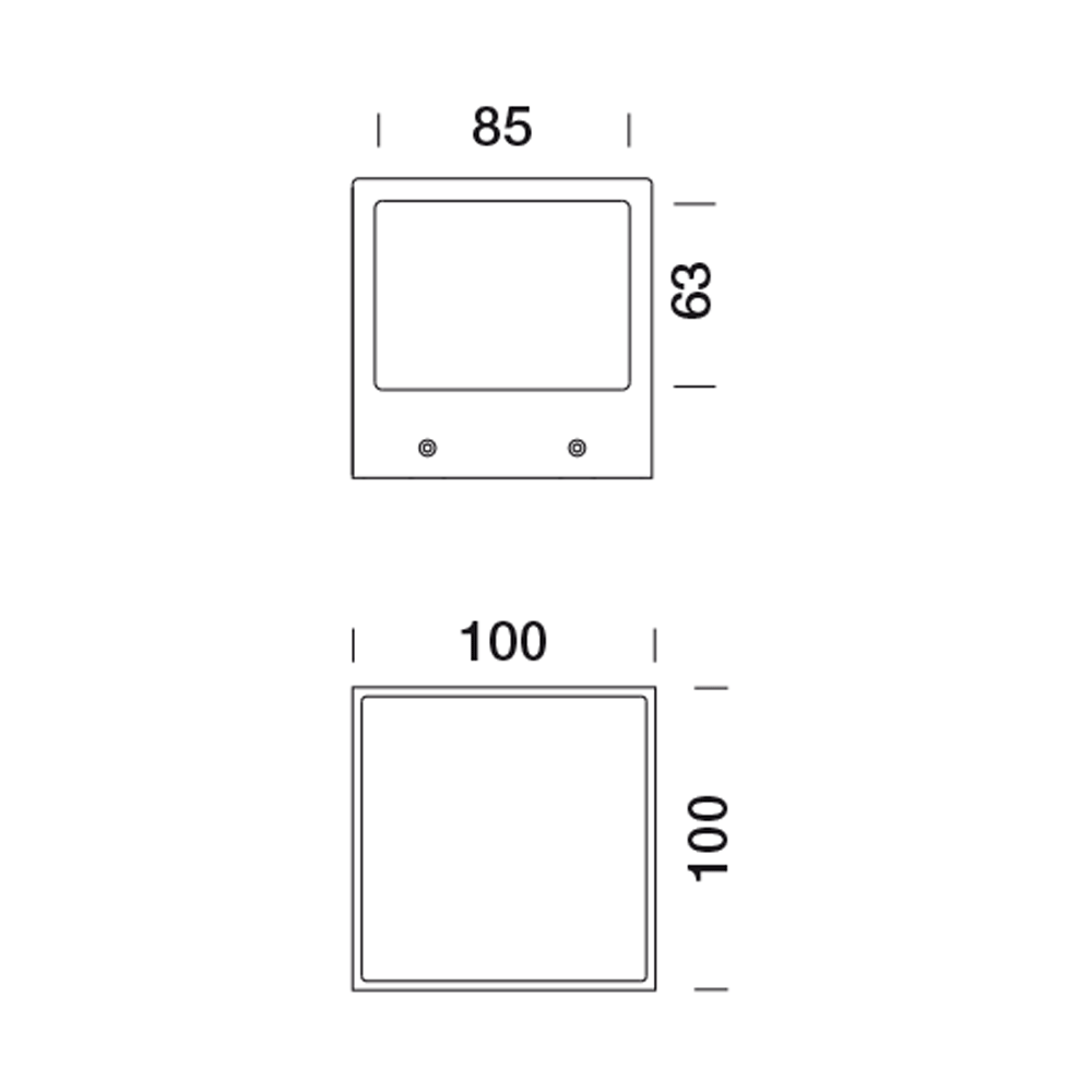 1009662 Подсветка стены Platek MINI ONE Applique  MINI ONE Applique - LED 4000K 2 Lenses  - Вид №6
