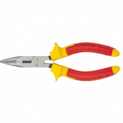 Длинногубцы изогнутые Insulated 160мм двухкомпонентные рукоятки MATRIX PROFESSIONAL 12540 - Вид №4